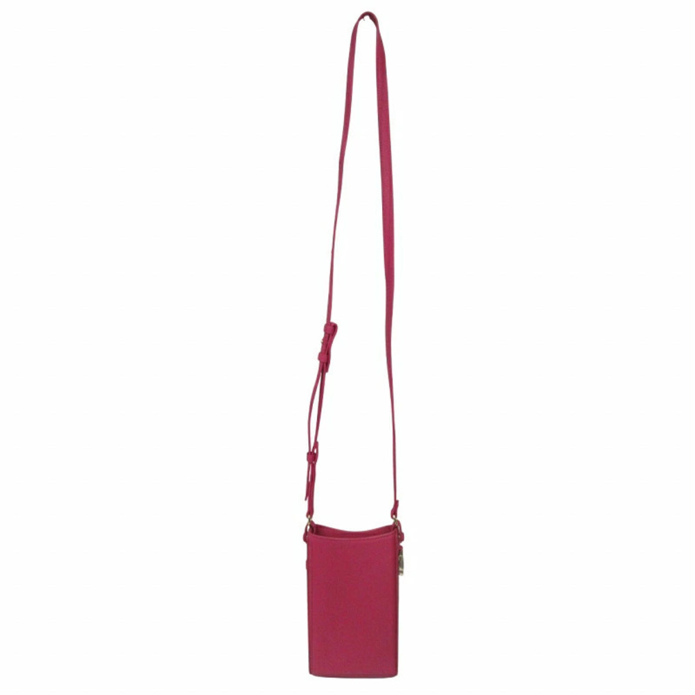 Miu Miu Petty Smartphone Bag remy poche Strap Pink Grained Leather